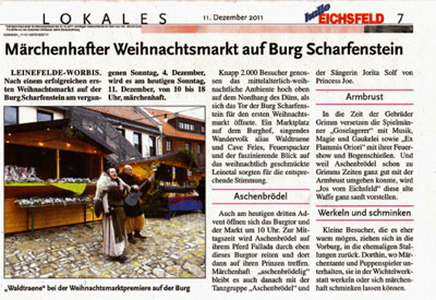 Weihnachtsmarkt zu Scharfenstein