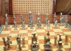 Verkaufe Satz Schachfiguren: Grossbild